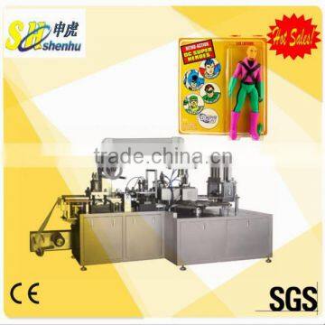 Action Figure Blister Card Packing Machiney