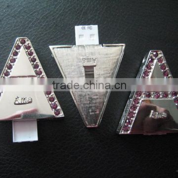 High quality diamond tree shaped usb flash drive in 1GB,2GB,4GB,8GB,16GB,32GB with competitive price made in china