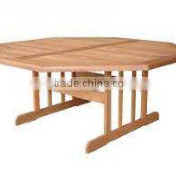 Best brand wooden table - hotel furniture octagonal table - binh dinh octagonal table - import furniture from vietnam octangal