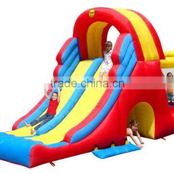 Multi-style inflatable slides