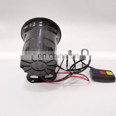 Super Loud ABS Material 30w 12v 110dB Warning Alarm Siren Security 3 Sound Electronic Horn Speaker With Controller Button photo-3
