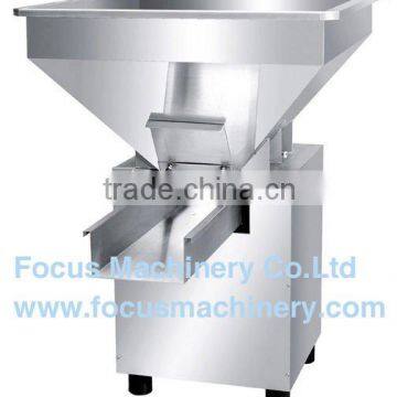 Vibration hopper linked feeding conveyor