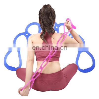 Buy Fitness Yoga Tension Band Pull Up Assist Band Elastic Silicone  Latex Resistance Band