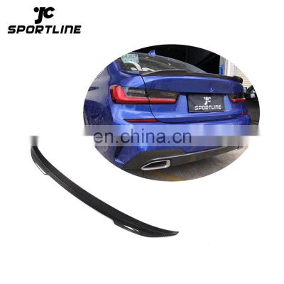 Carbon Fiber G28 G20 Car Wing Spoiler for BMW 330i M340i x Drive Base Sedan 4-Door 2019 C Style