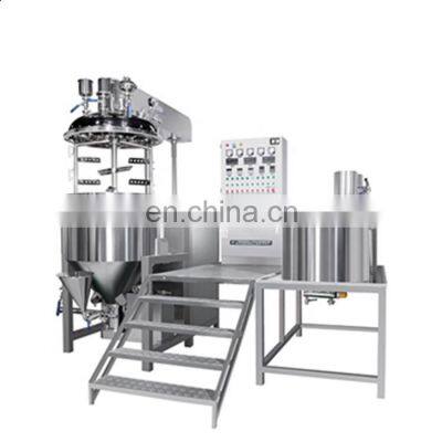 Lower Homogenizer Hydraulic Lifting Vacuum Emulsifier for Cosmetics & Food & Pesticide Chemical Machinery Mixing Equipment photo-5