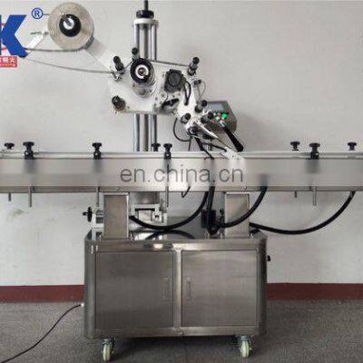 Cheap Fully Automatic Flat Surface Bottle Sticker Flat Labeling Machine photo-3