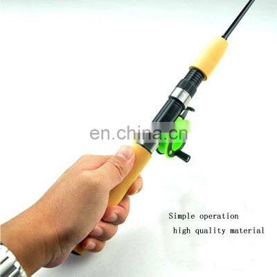 55cm 65cm 75cm Glass Lure Fishing Stick Cheap Fishing Stuff Raft Kids Ice Fishing Shrimp Rod for Winter Outdoors photo-5