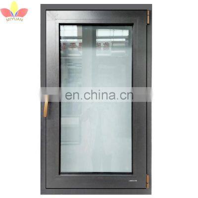 Thermal Break Aluminum Casement Window Door Double Glazed Windows