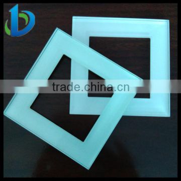 6mm Tempered Crystal Glass Plate for Switch