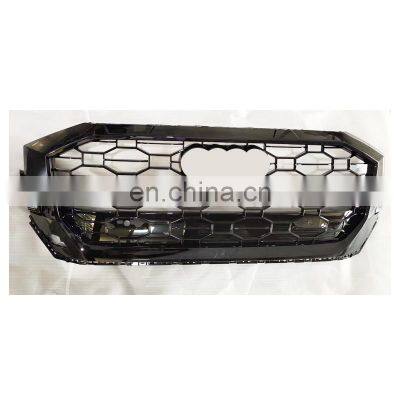 Q8 Honeycomb Grill Audi Q8 With Camera Holes ABS 2020 photo-2