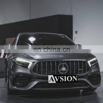 Automotive Accessories Include Front/rear Bumper Assembly Tail Lip/exhaust for Mercedes Benz A-class W177 Upgrade to A45 Model