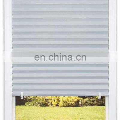 Blackout Window Shades,Room Darkening Portable for Cordless Blind Shade, Temporary Pleated Paper Windows Blind Shade