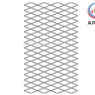 Diamond Arichitectural Expanded Mesh Panels for Building Exterior Facade Architectural Expanded Metal Mesh photo-2
