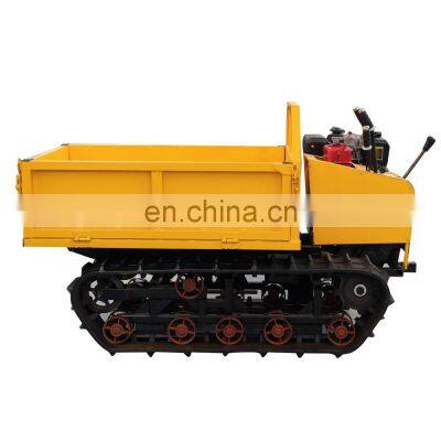 1ton Self Loading Hydraulic Compact Narrow Crawler Mini Dumper