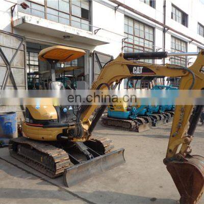 second hand cat home use mini crawler excavator 303c 303cr 303 digging machine