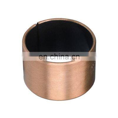 TCB101 Self-lubricating Multilayer Composite Bear Made of Bronze Base Black PTFE for Concrete Machinery of Excellent Performance