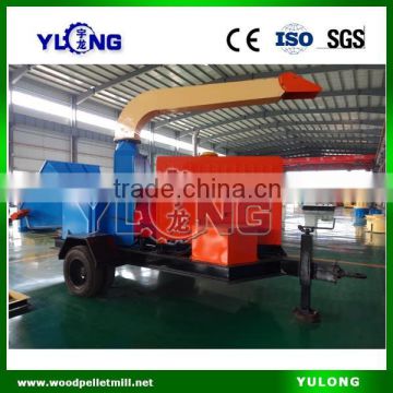 10-20tons/h mobile wood chipping shredder machine