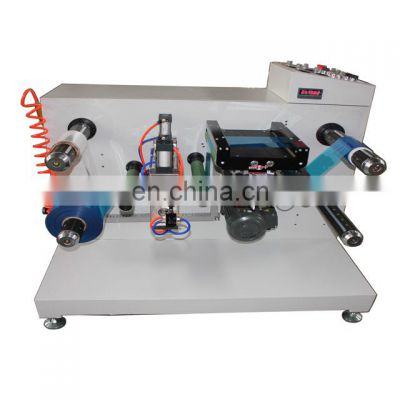 Copper rewinder PET PVC film label paper unwinding and rewinding machine