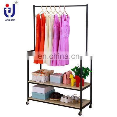 zara store wholesale boutique racks industrial retail high end clothing display furniture clothing rack