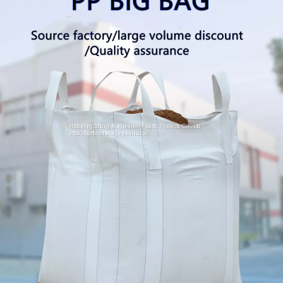 Industrial Plastic FIBC Jumbo Bags Woven Polypropylene Flexible Container