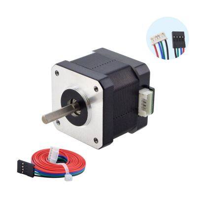 Factory Made Nema17 Hybrid Stepper Motor 42mm Diameter D Shaft photo-3