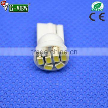 High Surperbright led car light 12v , auto led t10 8smd 1206 led car light , auto led bulb w5w