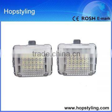 For Benz W204 5D LED number plate lamp china manufacture car license plate lamp Canbus No Error code