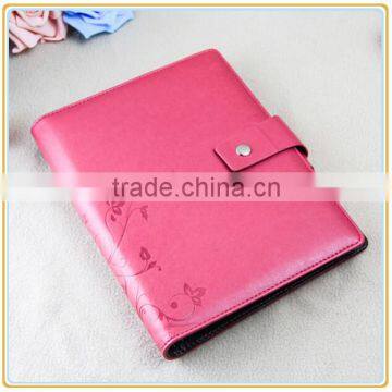 a5 size notebook with magnetic button for closure NS-1011