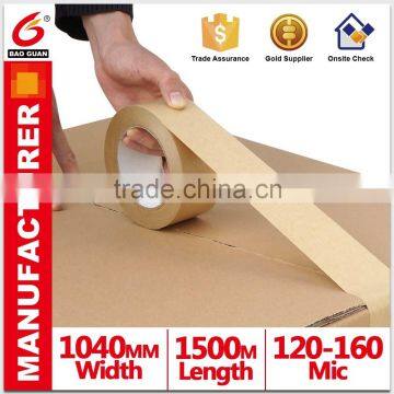 Kraft Paper Gummed Tape In Kraft Paper Adheisve Tape Industrial Grade