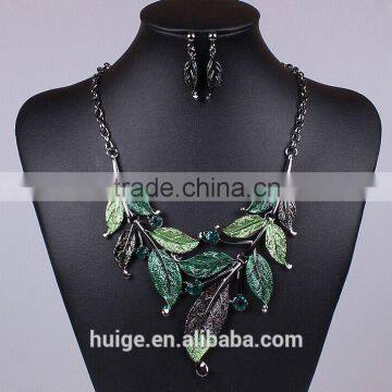 2015 Yiwu Jewellery High Quality The Maple Leaf Pendant Necklace Quality Choice photo-5