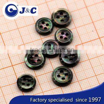 Brand Name Buttons Black Lip Shell Button for Shirt photo-4