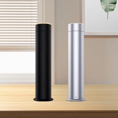 Custom Logo Available Long Runtime Smart Professional Tower Fragrance Oil Metal Machine Waterless Diffuser