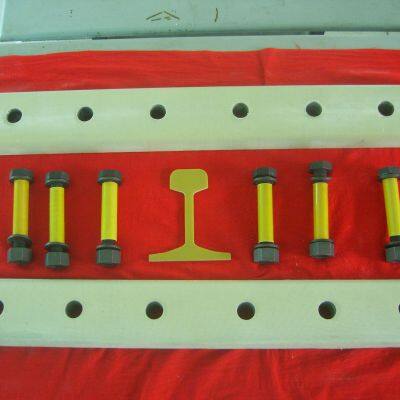 склеенная изолированная шпайка рельса, склеенная изолированная скоба photo-3