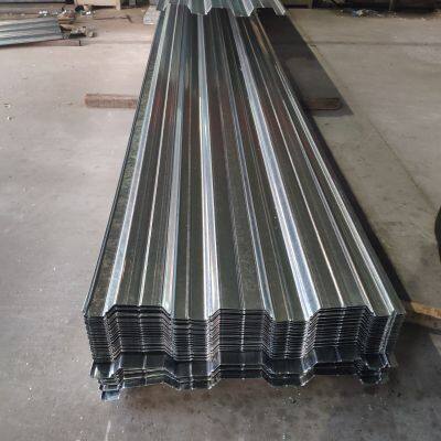 Light Weight YX51 Model 20 22 Gauge Cold Formed Galvanized Metal Roof Decking For Concrete photo-5