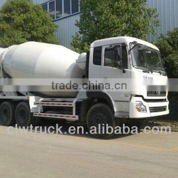 Euro III or Euro IV 12m3 mobile concrete mixer truck for sale, 6x4 concrete mixer truck for sale