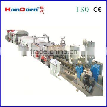 PP corrugated sheet producing machine