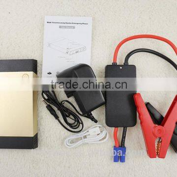 Manufacture 12V Portable power bnak car Jump Starter with CE ROHS