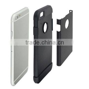 2015 China Factory Newest Colorful Tough Slim Armor Case Shockproof for IPhone6 4.7 Case Cover Back Case photo-3