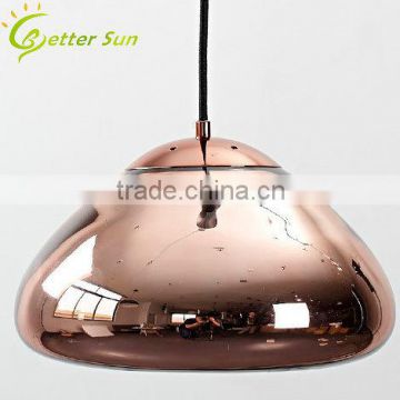 Modern Gold Color Decorative Hanging Glass Pendant Lamp