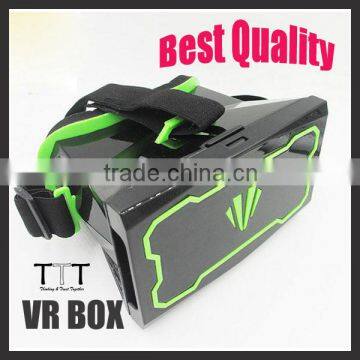 new products vr 3d glasses for sexy movie Attractive 3d vr box 2016 bluetooth controller for google cardboard