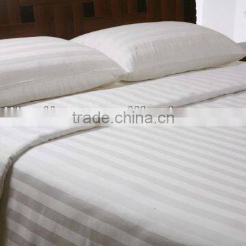 100% cotton bedding fabric in white color