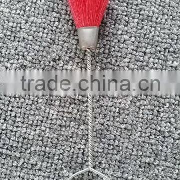 Steel Twisted Nylon Wire Broom Like Electronic Parts and Components Powder Brush