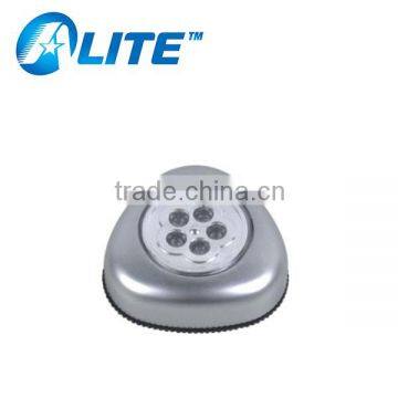 Super Glue Sticker Button Light On The Wall Super Bright 5 LED Push Button Light