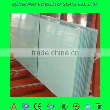 Hot sale milky film lamianated glass price