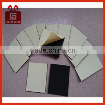 tab enclosed adhesive tape die cut with small dimension and custom shape