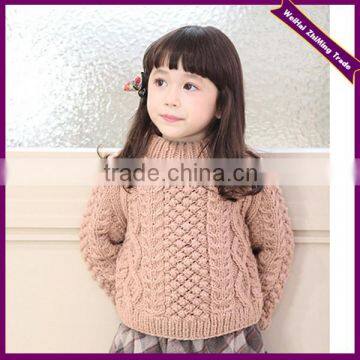 kid jacquard pullover sweater