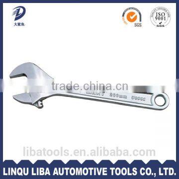 China Supplier High Qualtiy CrV Adjustable Wrench Monkey Spanner For Undoing Screws photo-3