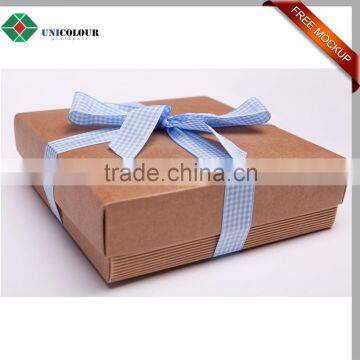 Custom hot sale luxury logo printed t shirt packaging box