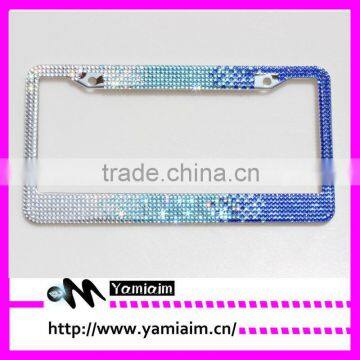 Yiwu Wholesale Cheap Bling License Plate Frame Car accessories Auto OEM