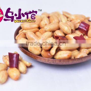 Chili Flavored Peanuts Without Skin